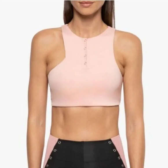 Koral Motivate Scuba Crop top rose quartz - Picture 1 of 6